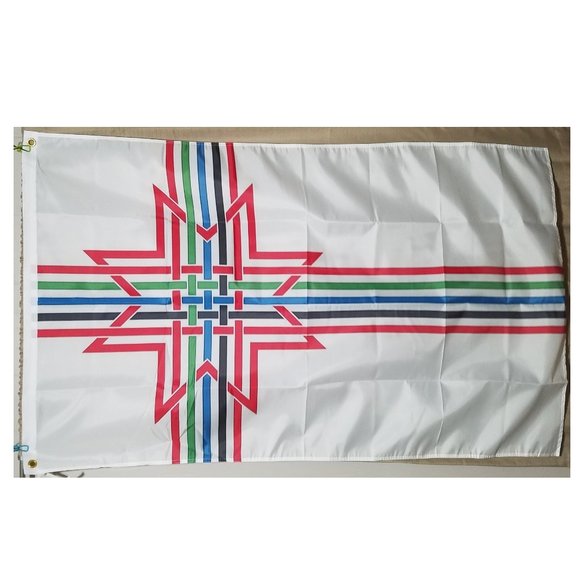 Finno-Ugrian Ugric 3'x5' flag Banner finland hungary Permian Magyar mordvin sami - Picture 1 of 2